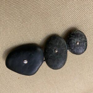 Vintage Three Stone Pin with Hanger